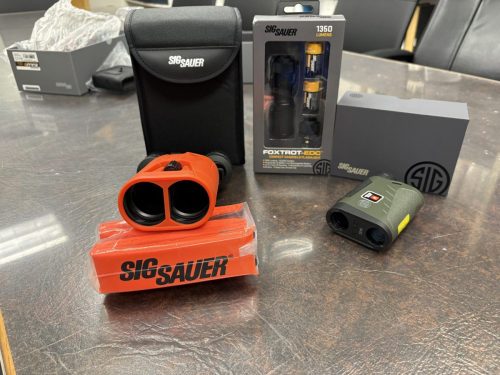 Sig Sauer Foxtrot-EDC Compact Flashlight and HDX Marine Binocular