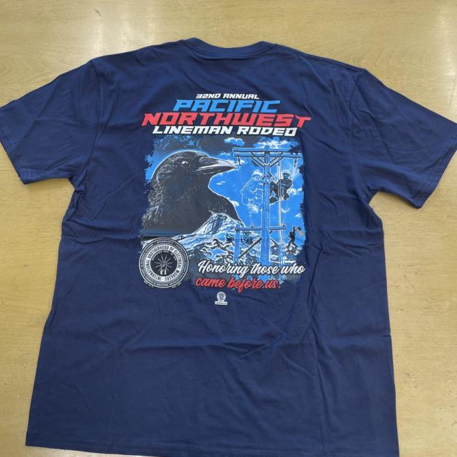 Navy short sleeve shirt