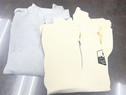 Half-zip sweatshirt